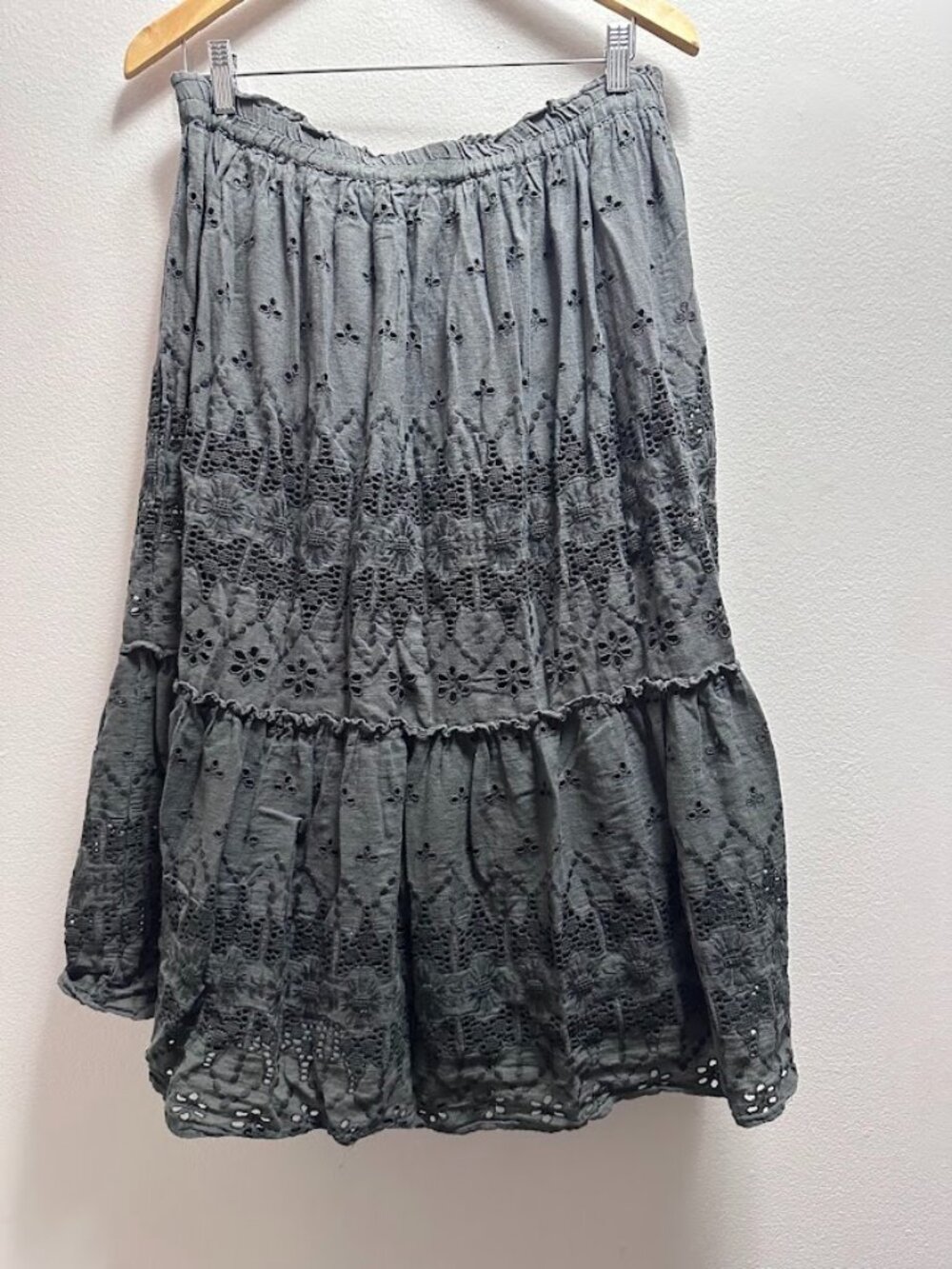 Lucky Brand Whimsygoth Maxi Skirt Size L